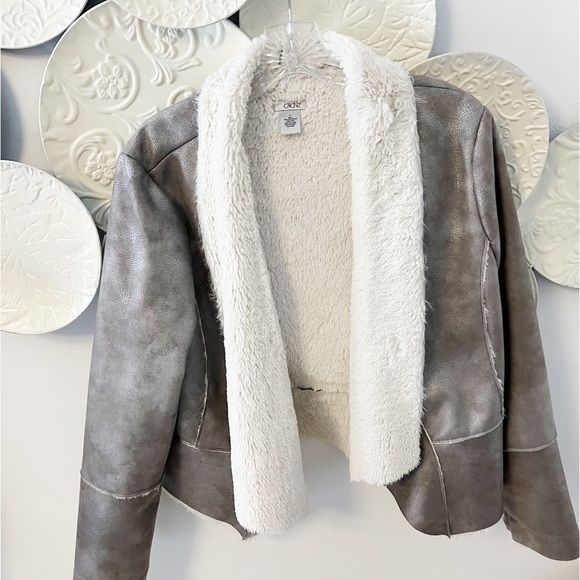 Cache Faux Fur Jacket Large - Picture 4 of 5